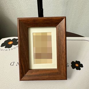 Diy RMB 100 yuan photo frame table empty frame 100 portrait decorative painting simple vertical without painting core