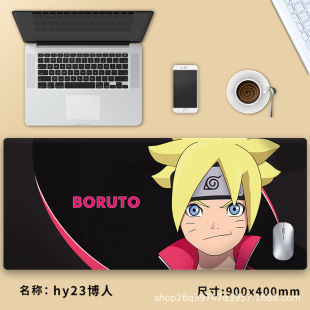 Коврик для мыши Наруто большой Naruto Sasuke анимационный Коврик для компьютерной клавиатуры офисная игра E-Sports обучающий Настольный коврик