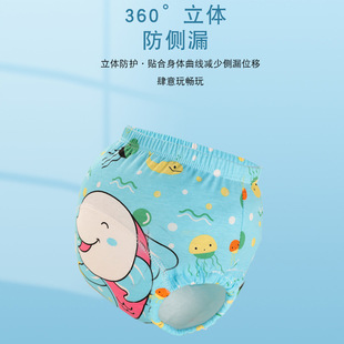 Baby Toilet Training Pants Boys and Girls Underwear Summer Learning Cotton Waterproof Washable Diapers