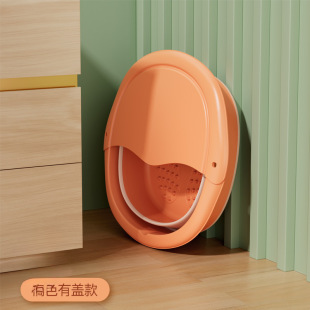 Foot Bubble Bucket Foldable Household Thickened Thermal Insulation Calf Portable Foot Washing Basin Health Preservation Foot Bath Massage