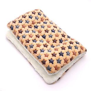 Dog Mat Pet Blanket Autumn and Winter Blanket Warm Cotton Mat Thick Cat Mat Sleeping Mat Cat Nest Mat Supplies