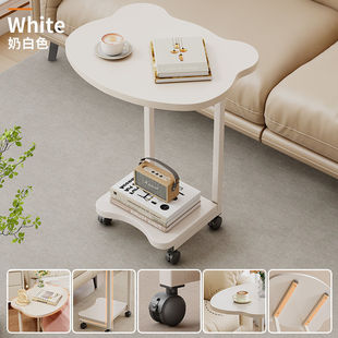 Small Bedside Table Simple Modern Household Bedroom Storage Rack Computer Desk Bedside Table Movable Bedside Small Table