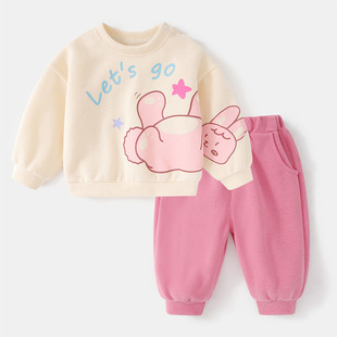 Boys' Sweatshirt suit Autumn Clothing Baby Two-Piece Set Cartoon Autumn and Winter Children's Clothing Autumn Baby Clothes Fashion Autumn
