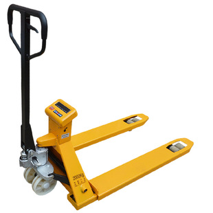 Cl Waterproof and Anti-Collision Digital Forklift Scale Weighing Truck Diniu Printing Weighing Forklift Manual Handling Weighing Truck