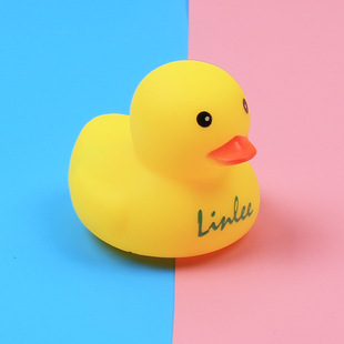 No.8 faceless duck milk tea shop with the same ornaments baby toy pinch call