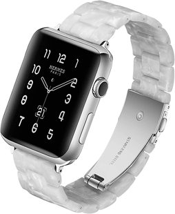 Применимо для Apple, ремешок из смолы ремешок iwatch ремешок для часов с тремя бусинками 49 мм универсальная мода водонепроницаемая трансграничная взрывная модель