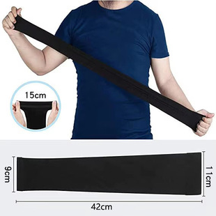Amazon Cross-border plus size Skin Color Ice Silk Sleeves Combinable Sunscreen Ice Sleeves Unisex Elbow Protectors