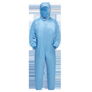 Junyu 1896 anti-static coveralls dust-free hooded clean clothes electronic pharmaceutical vertical strip anti-static silk overalls