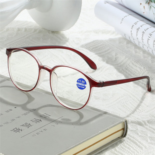New cross-border anti-blue light reading glasses middle-aged and elderly fashion PC reading glasses ladies large frame reading glasses