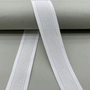 Color One-sided Knitted Ribbon Sportswear Casual Wear Ball Wear Pants Side Billing Strip Hat Children's Clothing Accessories