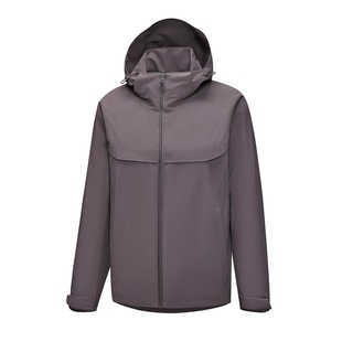 Kolon Same in stock New GB Outdoor Charge Clothes Teflon Three-proof Fabric Hooded Windproof Breathable Charge Clothes