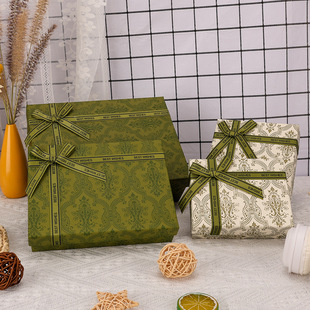 Factory Tiandi Cover Gift Box Retro Light Luxury Gift Box Birthday Packaging Box Butterfly Companion Gift Box in stock