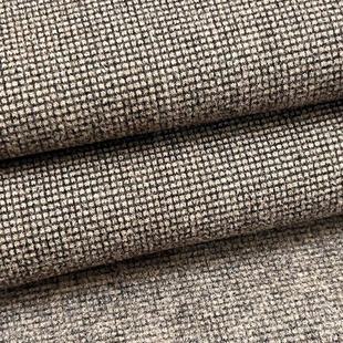 Sawtooth Brushed Imitation Cashmere Woolen Millet Capsules Small Plaid Knitted Fabric Outwear Suit Jacket Shoes