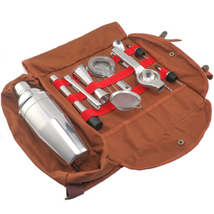 Cross-Border Amazon Outdoor Bar Portable Bartender Tools Camping Style Picnic Red Wine and Foreign Wine Bartending Tools
