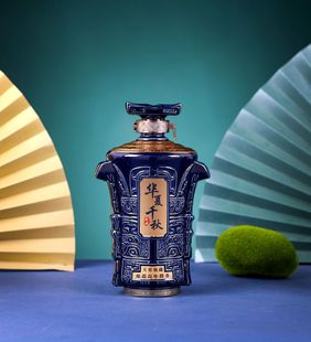 Jingdezhen керамическая винная бутылка с подарочной коробкой 1 кг набор винных банок герметичный винный банк