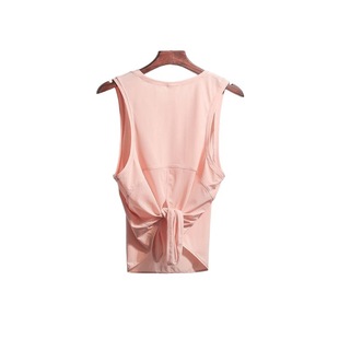 Breathable Vest Women's Original Yoga Clothes Loose Outer Wear Sports Fitness Top Quick-drying Sleeveless Blouse Summer Thin Hair
