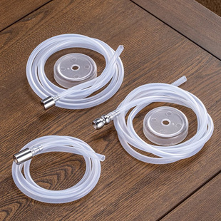 Tea set water supply pipe food grade silicone water inlet pipe barrel suction pipe tea tray kettle suction pipe drop head