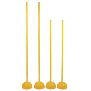 Simple Football Door Training Sign Rod Water Injection Base Around Rod Obstacle Assembling Portable Football Door Frame Sign Rod