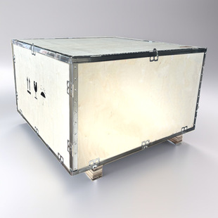 Galvanized Steel Belt Wooden Box Bag Edge Iron Sheet Size Retail Batch Fumigation-Free Export Wooden Box Accessories Machinery