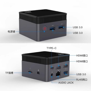 Mo Fang N150 Mini Host N100 New 12 Generation Pocket Portable 4K Office M6S Home Desktop Small Computer