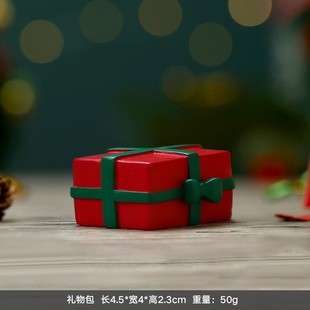 ZAKKA Creative Christmas Small Fresh Doll Hand-held Christmas Gift Tree Micro Landscape Resin Ornaments Wholesale