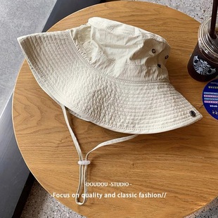 Western Cowboy High Quality Quick-drying Fisherman Hat Summer All-match Sun Protection Sun Hat Foldable Travel Mountaineering Hat for Men and Women