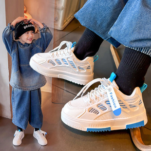 Children's sneakers 2024 Spring and Autumn New Four Seasons shoes Boys Light soft bottom flat shoes girls versatile casual shoes fashion