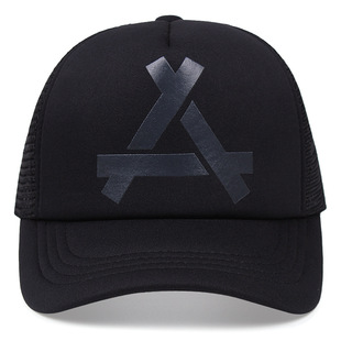 Letter A Mesh Style Spring and Summer Casual Sports Duck Tongue Hat Men's and Women's Korean Style Fashionable Sunshade Breathable Baseball Cap