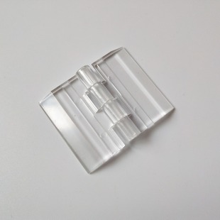 PC non-fragile hinge factory VAT transparent plastic spot discount acrylic box door hinge dedicated