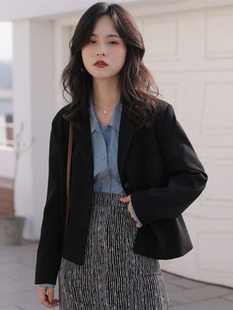 Small Suit Women's 2025 Spring and Autumn New Korean-style Thin Casual Loose Suit Top All-match OL Short Jacket