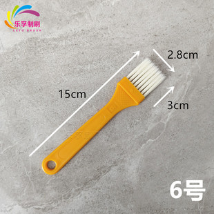 Factory plastic brush 1 inch 2 inch 3 inch 4 inch 5 inch waterproof coating glue brush nylon wire planting brush paint brush