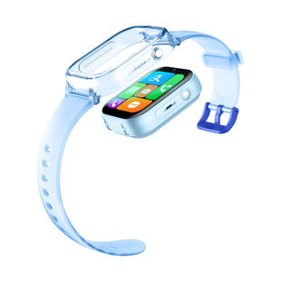Transparent strap 4G children's phone watch halter dual-use Alipay positioning video call K26B