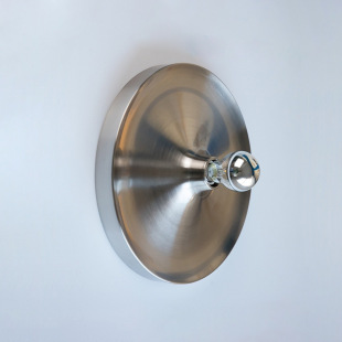 medieval Bauhaus flying saucer living room background wall wall lamp Nordic minimalist designer corridor corridor balcony decorative lamp