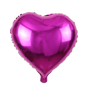 18 inch heart shaped pentagonal aluminum film balloon wedding birthday heart pentagonal aluminum film wedding room decoration