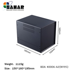 Bahar shell instrument control box ABS plastic panel iron shell power supply chassis BDA40006-(W195)