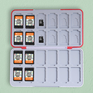 Nintendo switch cassette cassette storage box ns game card oled magnetic card bag large capacity 48 24TF