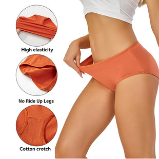 Amazon cross-border plus size underwear women Europe and the United States Middle East ladies briefs plus size low waist underwear wholesale trade