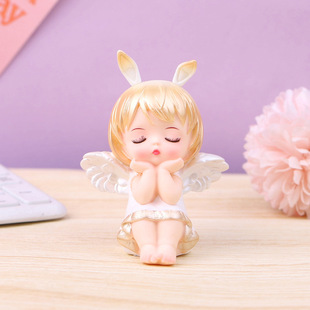 Girl's Heart Cute Dream Clouds Annie Vinyl Decoration Car Cake Baking Decoration Girlfriend Gift
