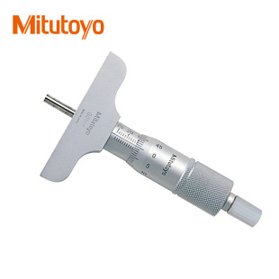Japan Sanfeng original carbide depth micrometer 128-101 0-25mm mechanical depth gauge