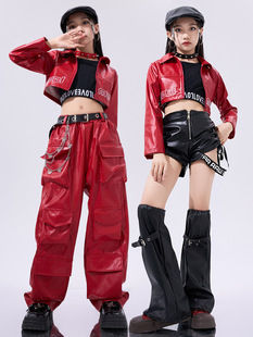 Jazz Dance Costume Girls Trendy Cool Fashionable Children's Show Jazz Women's Dance Costume Children's Street Dance Costume