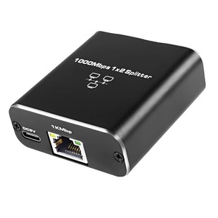 Router gigabit network distributor 1 minute 2 network separation switch 1 minute 2 splitter adapter RJ45