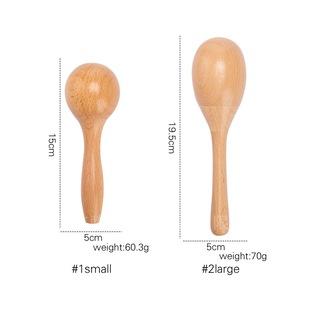 Kindergarten Baby Wooden Sand Hammer Children's Grasping and Tracking Visual Training Rattle Toys Music Percussion Instruments