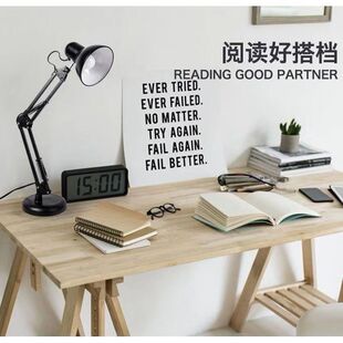 Metal Long Arm Table LAMP Folding Telescopic Study Office DESK LAMP Writing Reading Vertical Table LAMP DESK LAMP