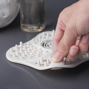 # New Home Sewer Hair Anti-blocking Bathroom Kitchen Bathroom Toilet Anti-blocking Floor Drain Cover Silicone