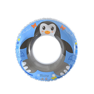 Factory wholesale thickened double swimming ring cross-border cartoon thickened children inflatable swimming ring 60-100