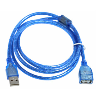Cross-border 1.5 m USB2.0 extension cord male turnkey computer USB handle keyboard mouse host extension data cable