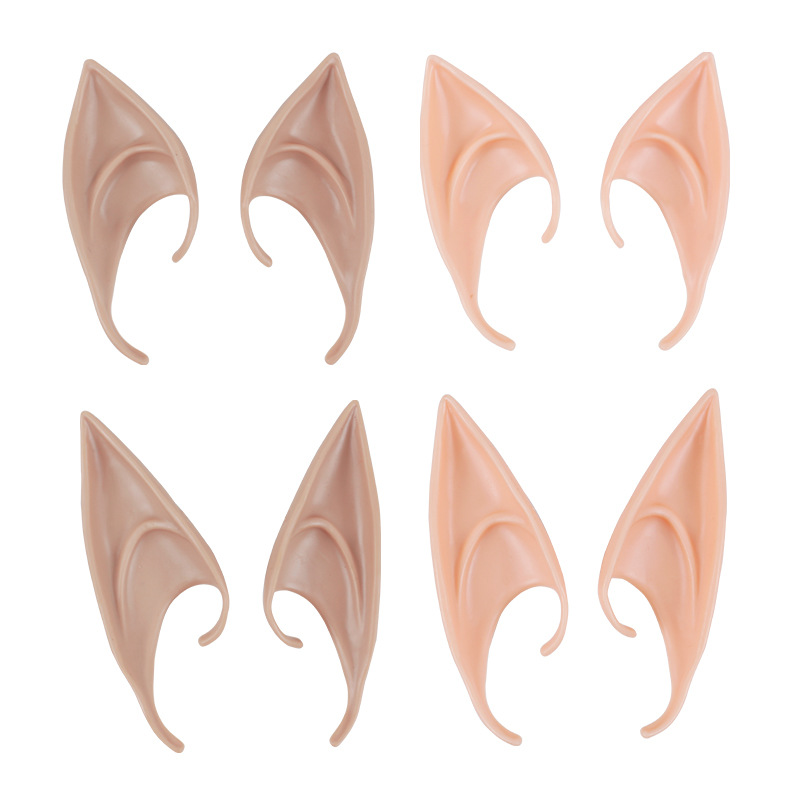 Elf Ears Halloween Cos Props Avatar's Same Pointed Ears Vampire Fairy Monster Fake Ears