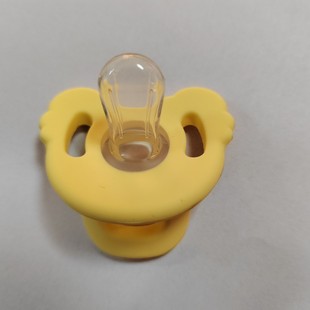 Factory wholesale cartoon food grade silicone baby pacifier Amazon hot teether baby sleeping artifact