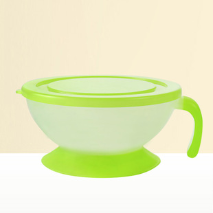 Baby Suction Cup Supplemented Food Bowl for Newborn Toddlers Baby Special Feed Water Meal Spoon Training Rice Nink Grinding suit Tableware