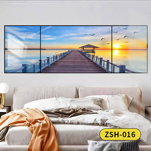 Back to Jinshan Bedroom Bedside Decorative Painting Self-Sticker Wallpaper Thick Homestay Living Room Hotel Sofa Background Sticker